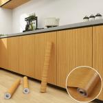 Interior Decoration Self Adhesive Wallpaper with 3D Effect and Wood Grain Design