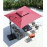 Buy cheap Outdoor Patio Umbrellas Garden Courtyard Parasol With LED Light And Customized Logo from wholesalers