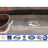 Buy cheap Powder Coated Outdoor Industrial Light Poles 35m / Galvanized Street Light Pole from wholesalers