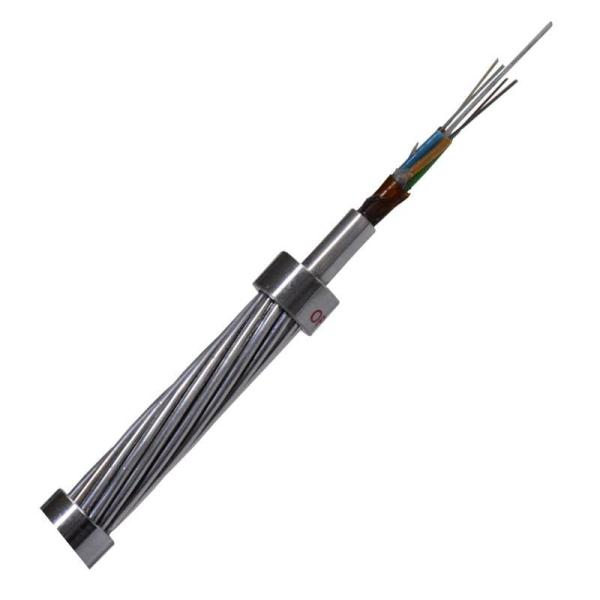 Buy cheap 4 Core OPGW Fiber Optic Cable LSZH Sheath Stainless Steel Loose Tube from wholesalers