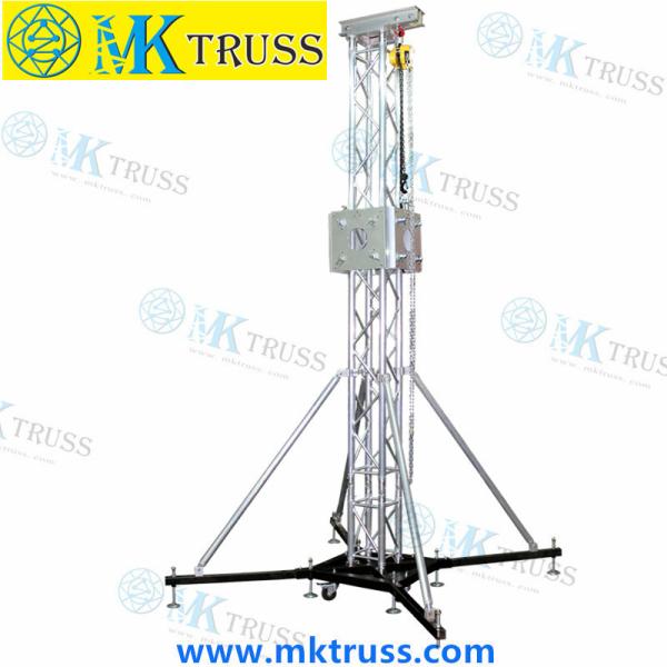 MK-TS300N Aluminium Truss System Stage with High Performing Hardness of 15-18