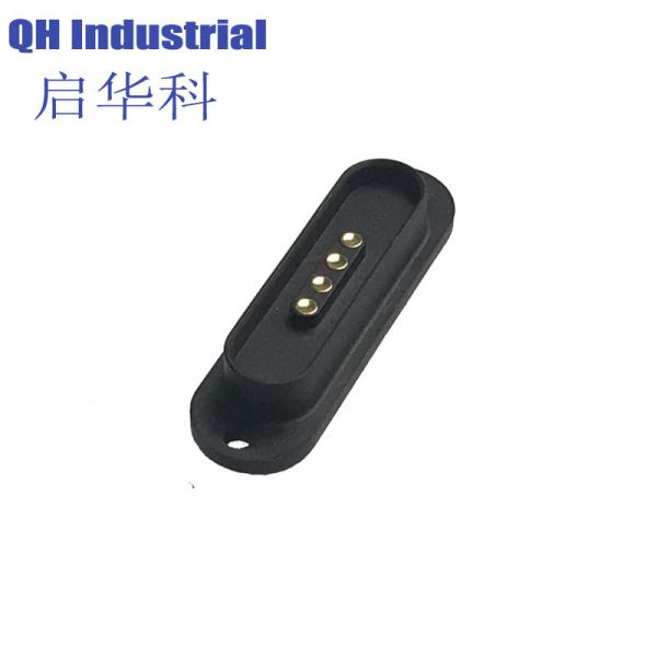 Buy cheap Good Price Strong Force Spring Load Pitch Waterproof Male Female 2 3 4 5 6 7 8 9 Pin Magnetic Pogo Pin Connector from wholesalers