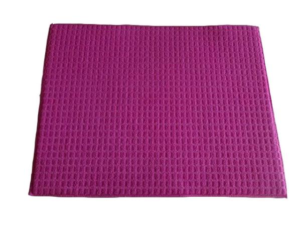 Quality Microfiber Dish Drying Mat With Foam Rose Pink for sale