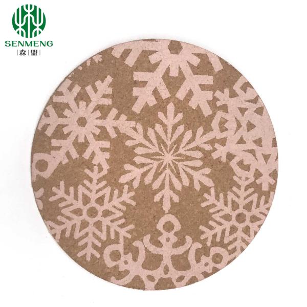 Buy cheap Natural Custom Size Resistant Eco Friendly Cork Coaster Cork Cup Mats from wholesalers