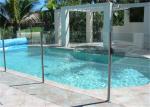 Decorative Toughened Safety Glass , 3mm - 19mm Tempered Glass CE Standard