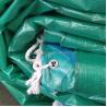 Buy cheap Truck Prefabricated PE Tarpaulin Green Rain and Dust Protection with UV Resistance from wholesalers