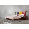 Buy cheap Leather Upholstered Headboard Custom Bed in hotel Guestroom king and queen size bedroom Wooden bed in High quality from wholesalers
