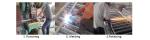 Customized Black Zinc Steel Metal Garrison Fence Panels Maintenance Free
