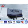 Buy cheap Commercial Digital Steel Structure Outdoor Billboard Advertising , 6M Height 10nm Thickness from wholesalers