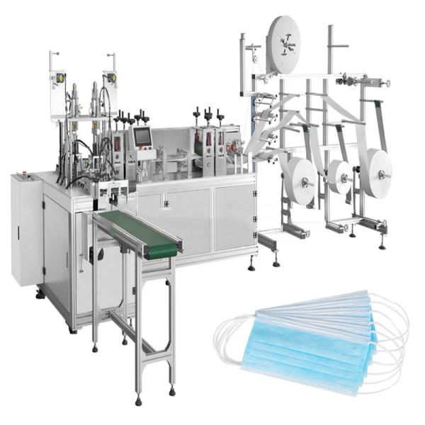 Buy cheap 3 Ply Disposable Nonwoven Medical Mask Making Machine from wholesalers