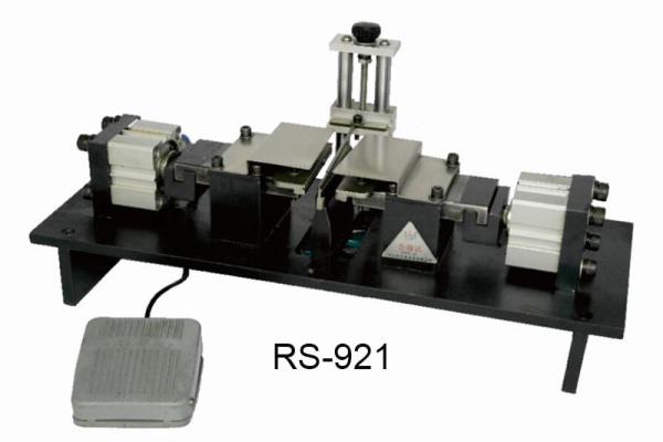 Buy cheap 220V Pneumatic Radial Cutting Machine Double Blade Lead Bending Machine from wholesalers