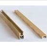 Buy cheap OEM Golden Brass Sanitary Ware , Rustproof Brushed Brass Hardware from wholesalers