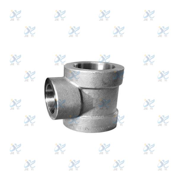 Buy cheap Stainless steel forged high-pressure Tee pipe fittings, Socket Tee elbow from wholesalers
