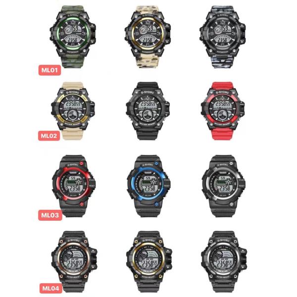 Buy cheap Fashion Sports Chronograph Watch Water Resist Quartz Men Wrist Watch Customized from wholesalers