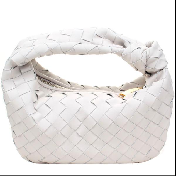 Buy cheap Woven Knotted Dumplings Fashion Womens Leather Bag Steamed Buns Small Bags from wholesalers
