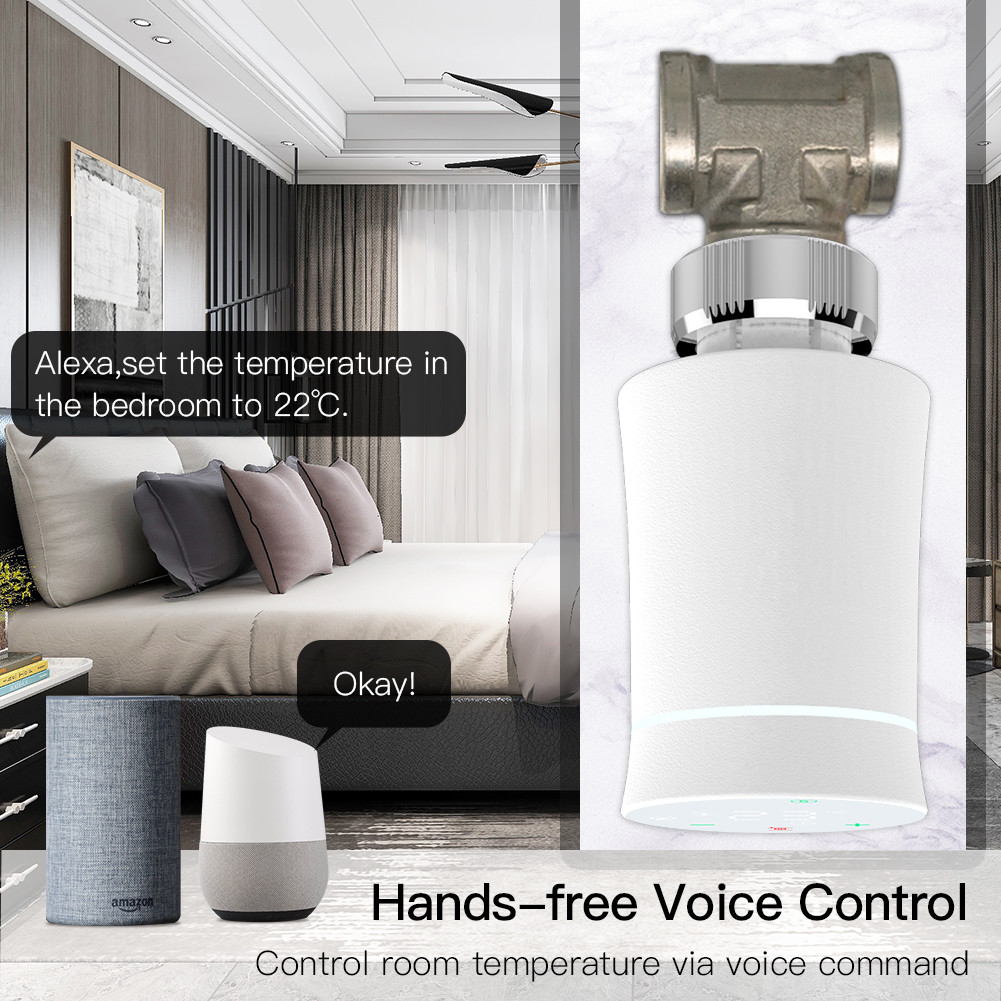 Wifi Thermostat Radiator Zigbee 3.0 Tuya Wifi TRV Radiator Valve Thermostat