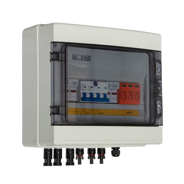 Buy cheap Dc 1000v 2IN 1OUT 20ka Combiner Box Special Plastic Shell Combination Box For Photovoltaic System from wholesalers