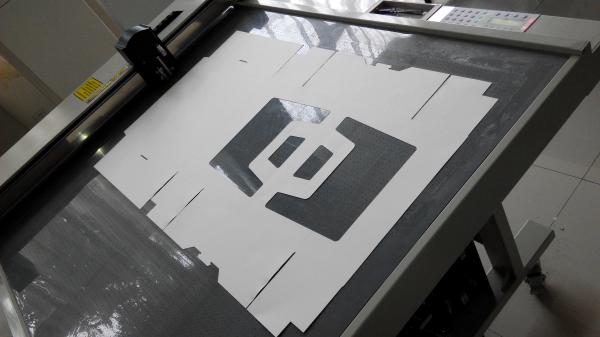 Buy cheap Simple Operation Paper Box Cutting Machine Accurate Laser Position Step Motor Driver from wholesalers