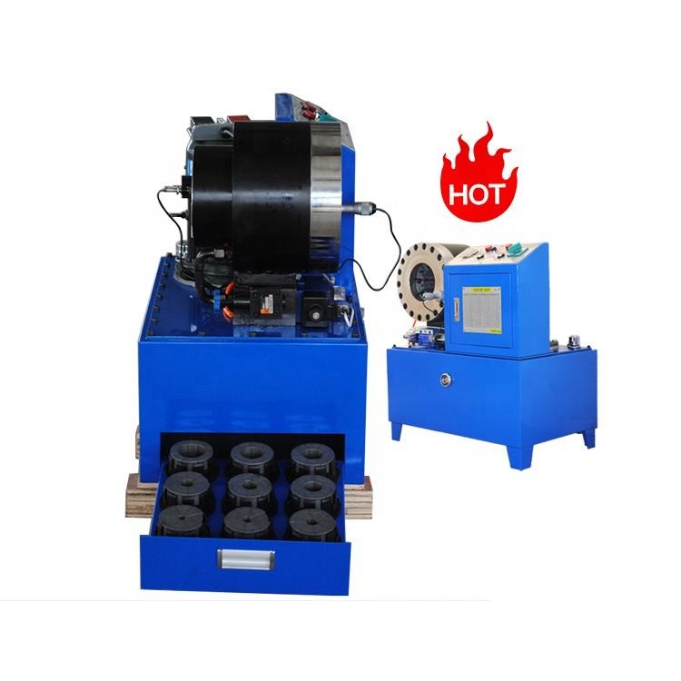 Commercial DX68 Hose Crimping Machine 6 - 51mm Range 200 Pcs/H Work Efficiency