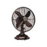 Buy cheap 90 Degree Oscilating 12" Retro Table Fan 3 Speed 4 Blade Brushed Nickel CE GS from wholesalers
