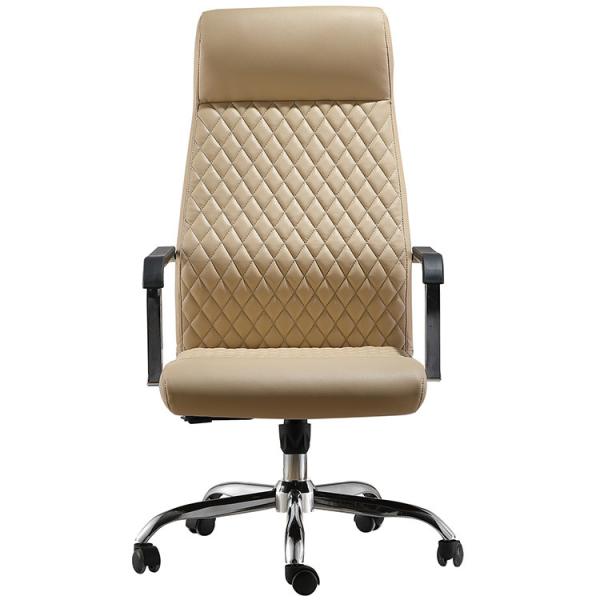 Quality 2.5mm Mechnaism White Executive Office Chair For Back Pain BIFMA OEM for sale