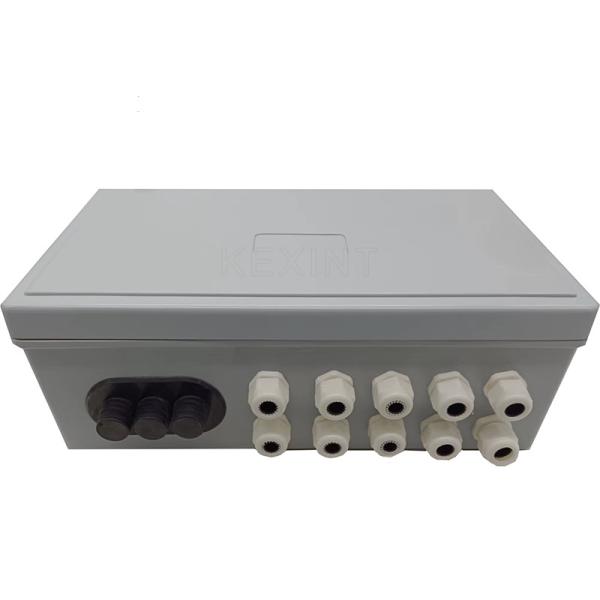 Buy cheap KEXINT 48 Cores Metal FTTH Fiber Optic Distribution Box Outdoor IP68 Waterproof Wall Mount from wholesalers