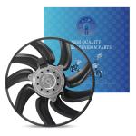 Rubber Steel Aluminum Cooling Fan Assembly Oem 8K0959455G For Performance And