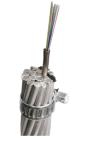 200m OPGW 36 Core Optical Ground Wire On Power Transmission Lines G652d Fiber