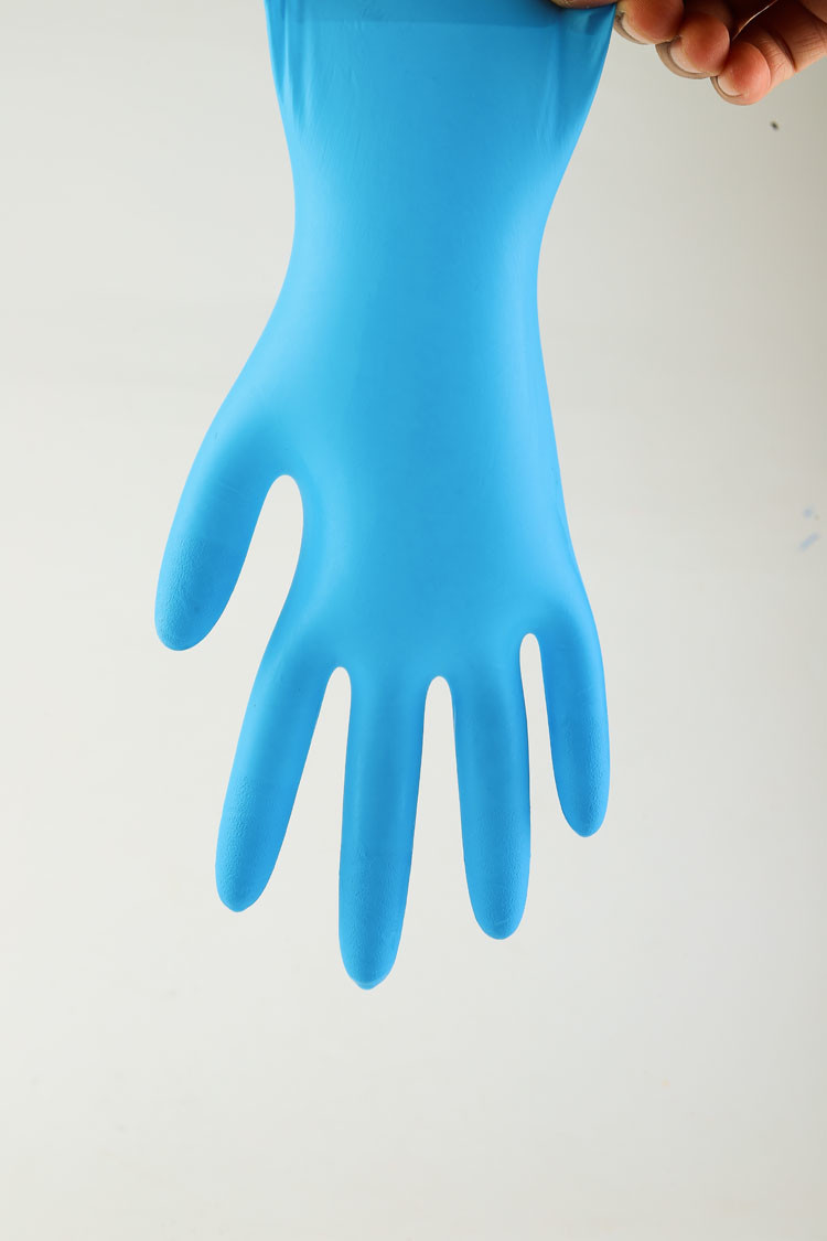 13 Inch 18 Mil 0.45mm Disposable Nitrile Gloves Powder Free