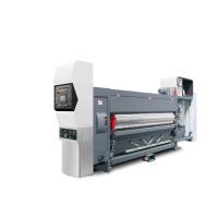 Buy cheap Corrugated Cardboard Lead Edge Vacuum Transfer 4 Color Printer Slotter Die product