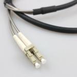 Outdoor Feild Operation Armored Patch Cord Multimode Duplex LC To LC Military