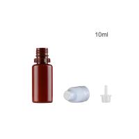 Buy cheap Plastic Smoke Oil Bottle , 10ml Empty Pet Bottle Customized Colors With Cap product