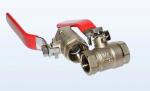 1/2" 2" Long Handle Nickel Plating ISO228 Cast Steel Ball Valve