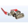Buy cheap 1/2" 2" Long Handle Nickel Plating ISO228 Cast Steel Ball Valve from wholesalers