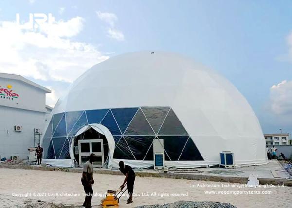 Buy cheap 25M Geodesic Dome Tents For Outdoor Celebrations Party Events from wholesalers