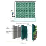 HDPE PP Artificial Hydroponic Hanging Flower Pot for Greening Planting Modern