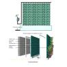Buy cheap Greening Projects Indoor Hanging Wall Garden Vertical Planter Pot for Flower/Green Plant from wholesalers