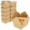 Buy cheap Custom Biodegradable Fast Food Packaging Box Suitable for Restaurants and Takeaways from wholesalers