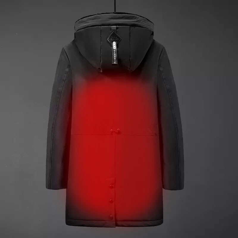 Zipper Closure Type Electric Heated Vest Jacket Liner Waterproof OEM for Motorcycle
