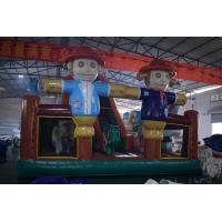 Buy cheap Scarecrow Themed PVC Bouncy Castle , Inflatable Farm Fun Kids Bounce House product