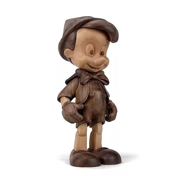 Buy cheap Birch Oak Natural Wooden Art Sculpture Wood Pinocchio Exhibition from wholesalers