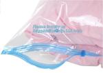 vacuum seal storage bags for down jacket coats, hand rolling vacuum bag for