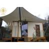 Buy cheap 6X6 Meters Weatherproof Canvas Luxury Resort Tent With 1 Door for campground from wholesalers