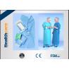 Buy cheap SMMMS / SMMS Disposable Surgical Gowns Medical Scrubs Acid Proof Free Samples from wholesalers
