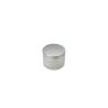 Buy cheap Round 20g Cosmetic Cream Jar Transparent Frosted Glass Cream Jar With Silver Plastic Lid from wholesalers