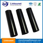 UL94 - V0 Black ABS Plastic Molding OD 6.0mm D1 3.9mm L 25.4mm