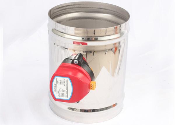 Buy cheap 125mm Diameter Electric Air Damper , Galvanized Steel and Stainless Steel from wholesalers