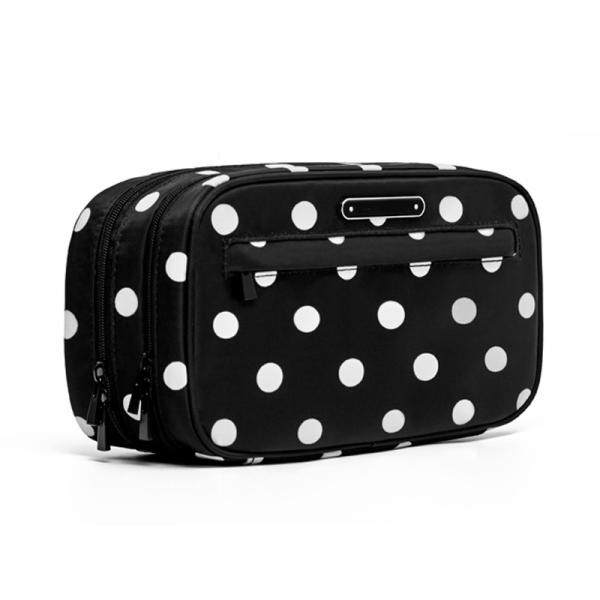Buy cheap Break Resistance Polka Dot Polyester Cosmetic Bag For Female from wholesalers