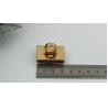 Buy cheap Bag making accessories shiny gold metal handbag twist turn lock from wholesalers