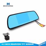 Waterproof Monitor Rear View Mirror Car Rear View Mirror Display